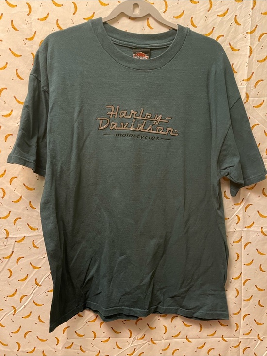 Harley-Davidson Other - Steel Blue Chrome Harley Davidson Motorcycles T-Shirt